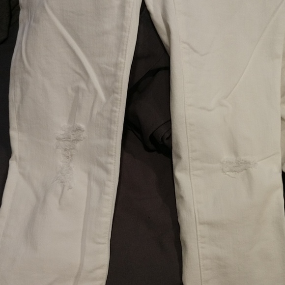 Madewell White Crop Jeans - Picture 2 of 5